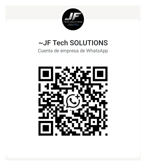 Código QR de WhatsApp de JF Tech Solutions
